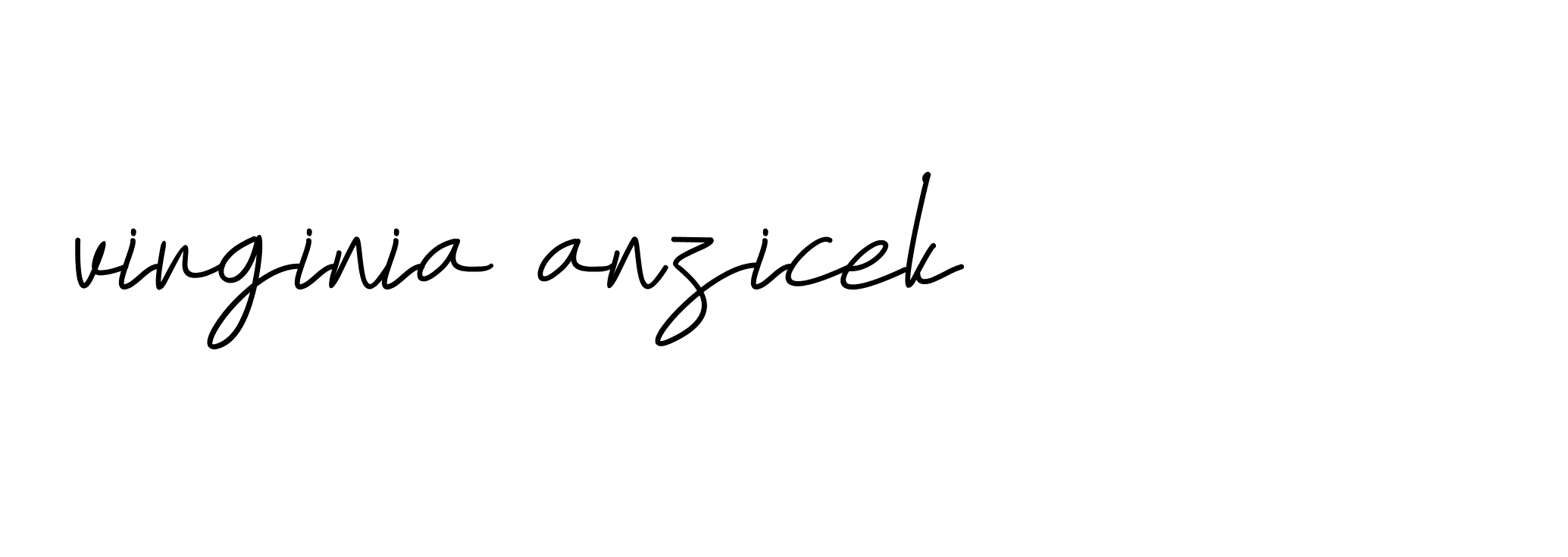 Signature of virginia-anzicek