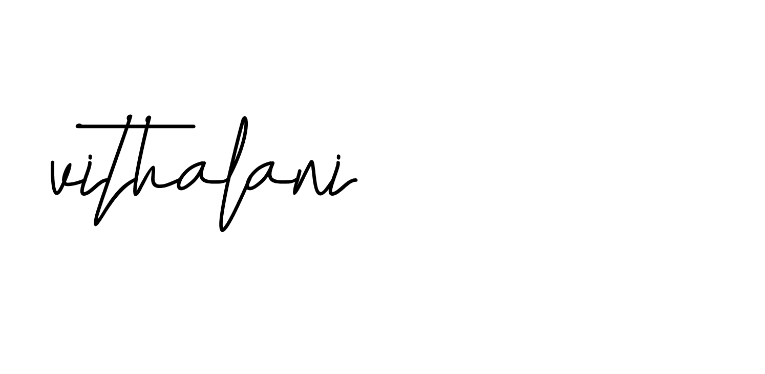 Signature of vithalani