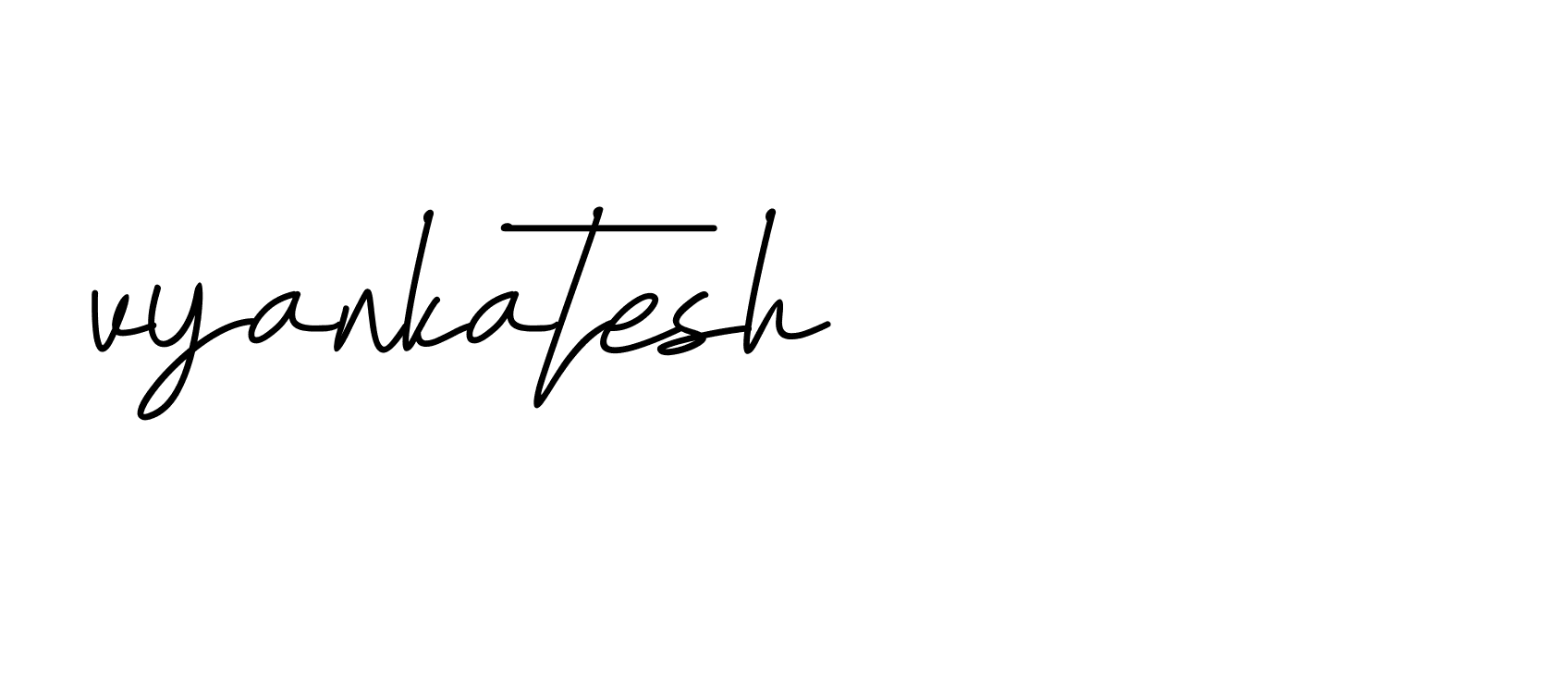 Signature of vyankatesh