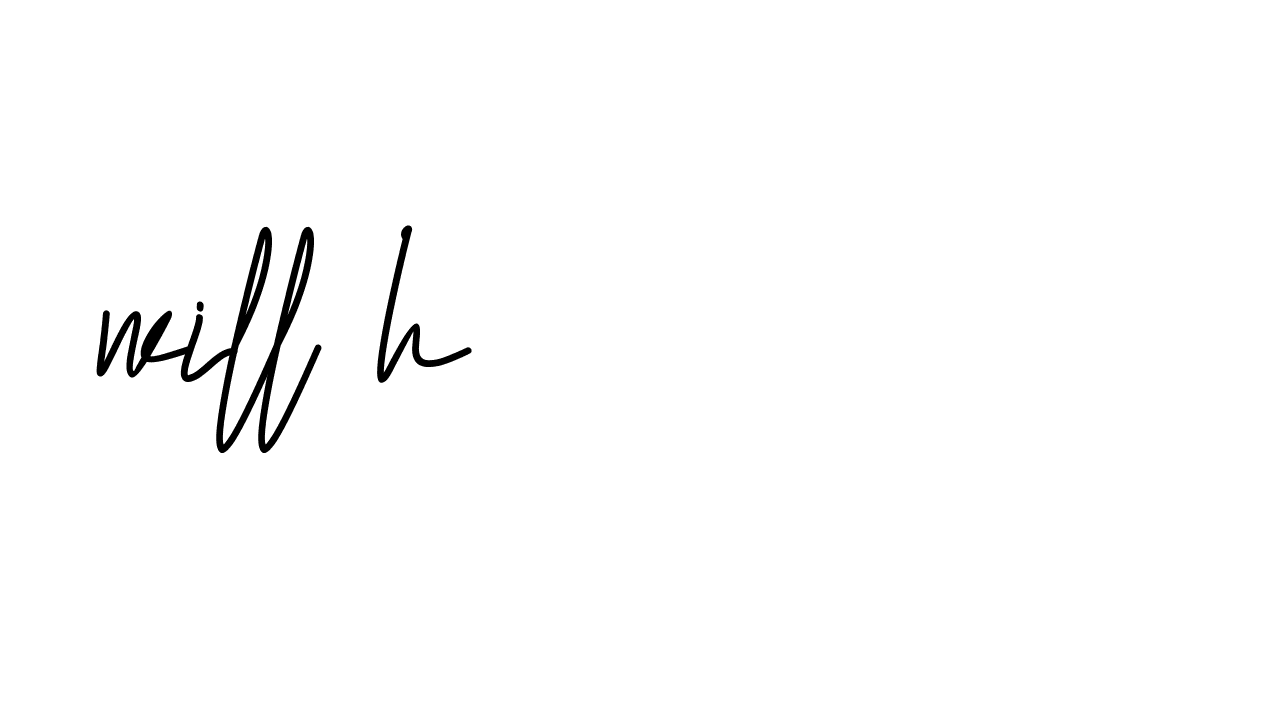 Signature of will-h