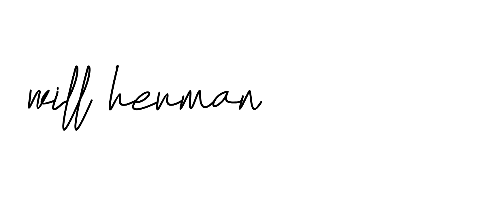 Signature of will-herman