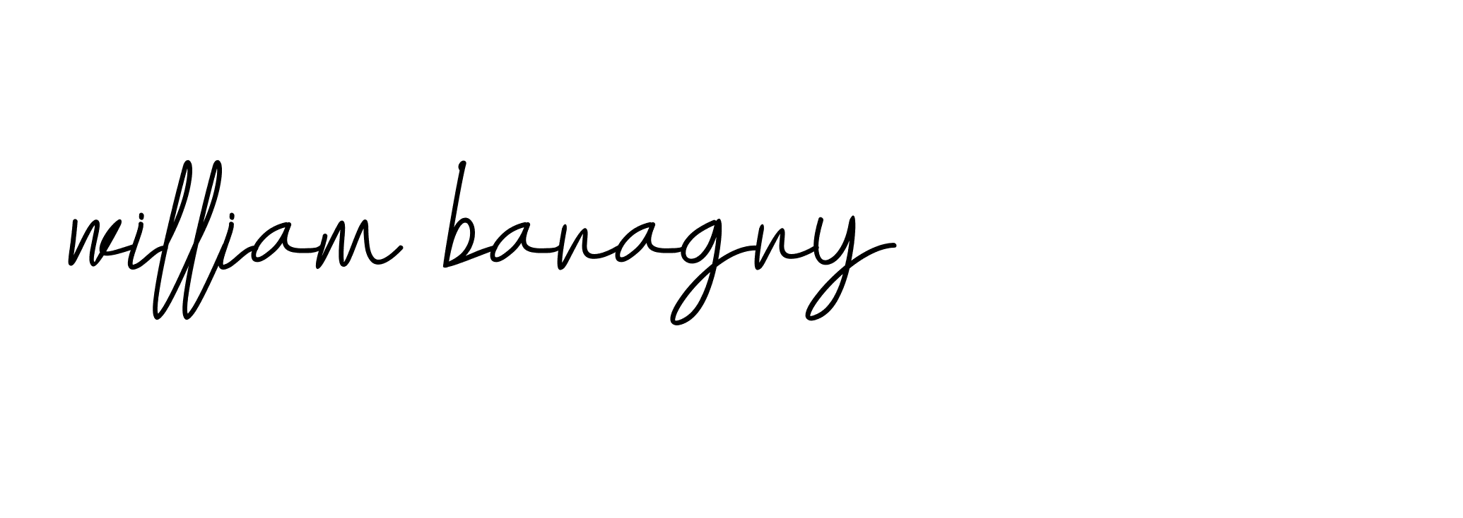 Signature of william-baragry