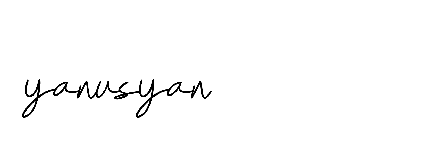 Signature of yanusyan