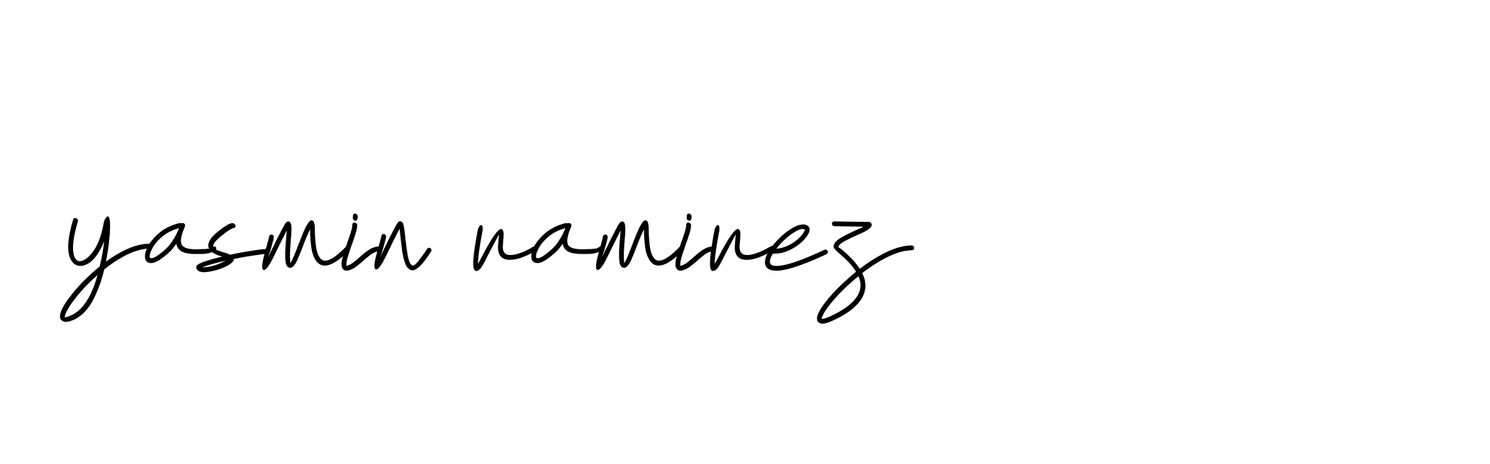 Signature of yasmin-ramirez