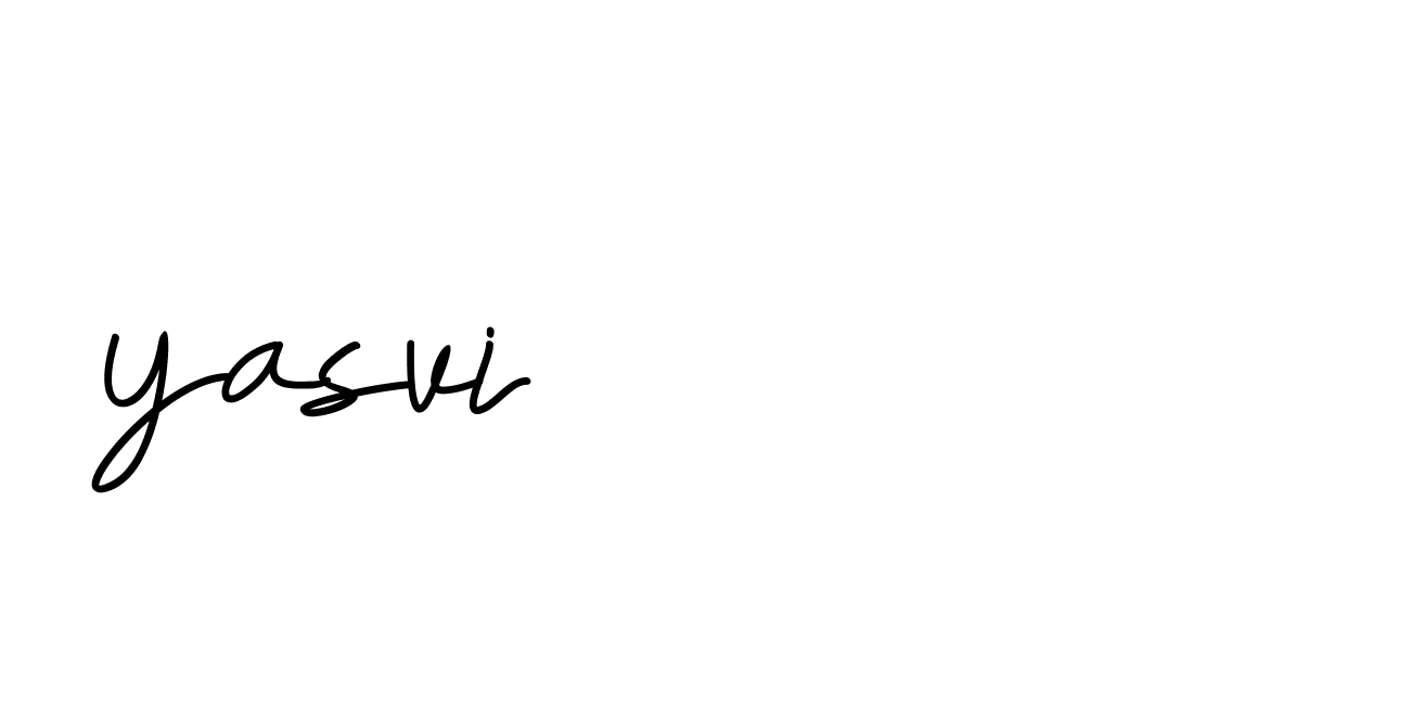 Signature of yasvi