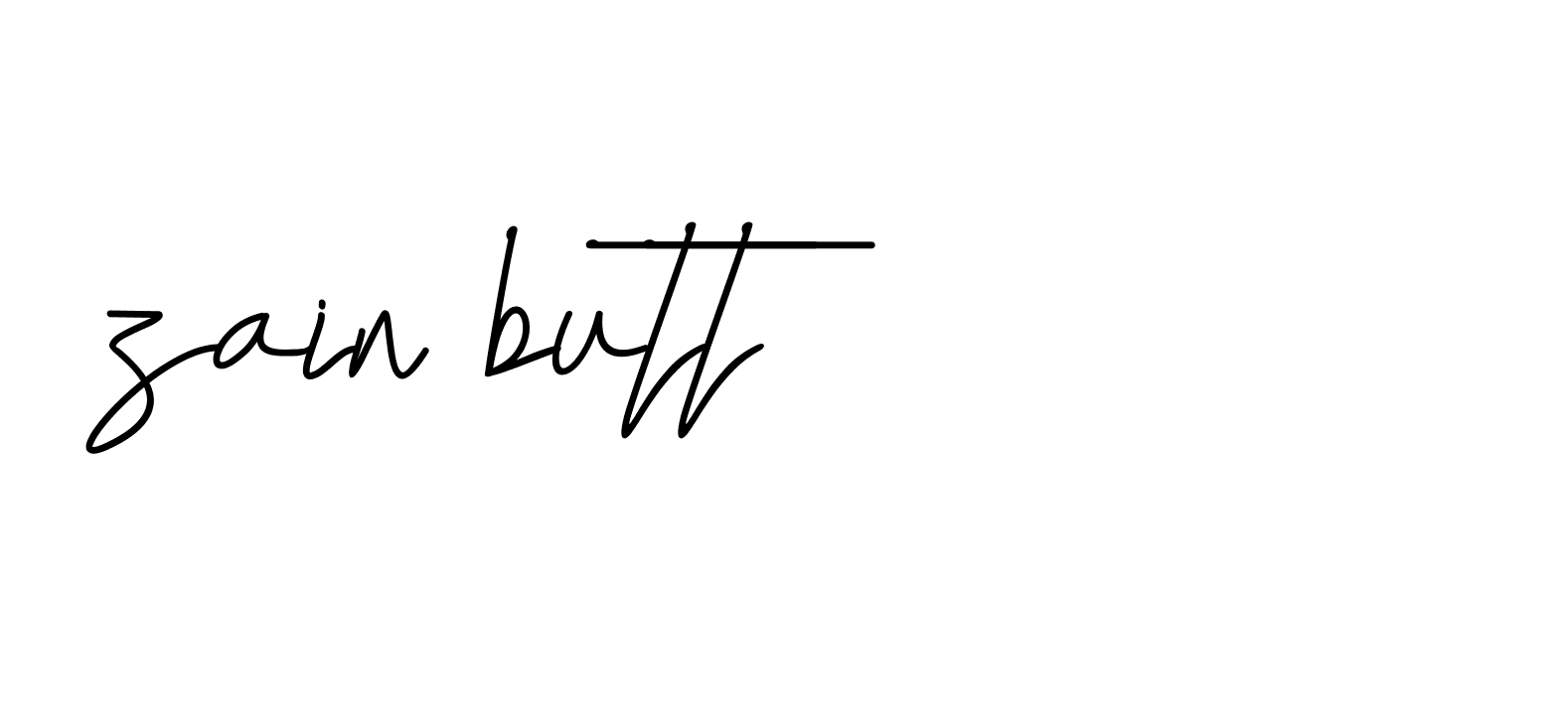 Signature of zain-butt