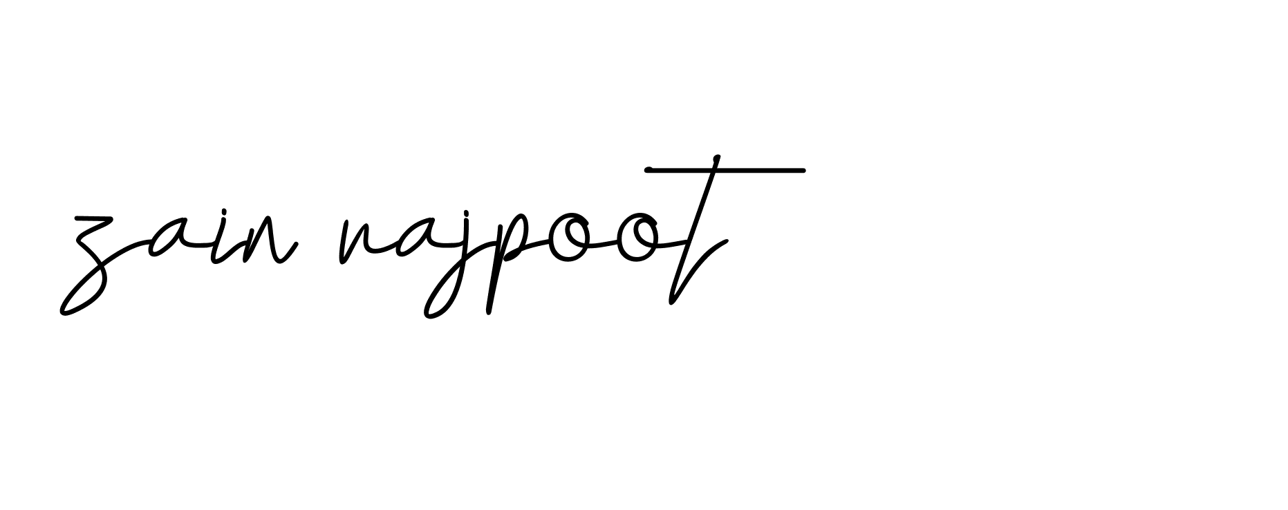 Signature of zain-rajpoot