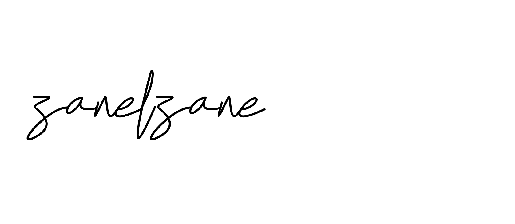 Signature of zanelzane