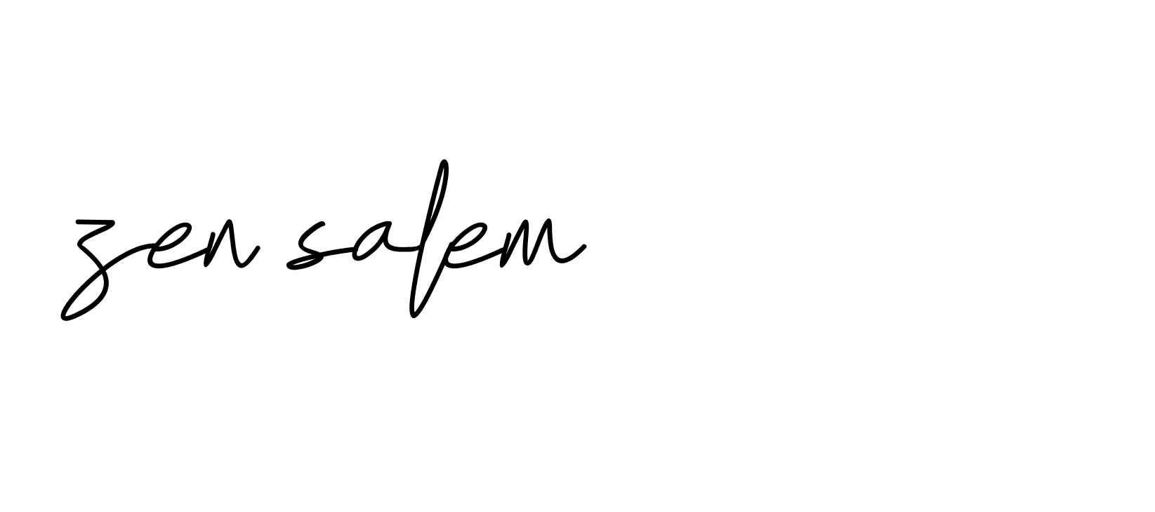 Signature of zen-salem