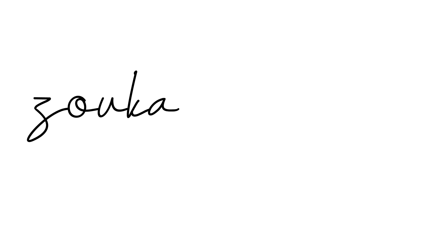 Signature of zouka