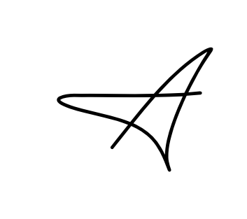A smooth handwritten signature style