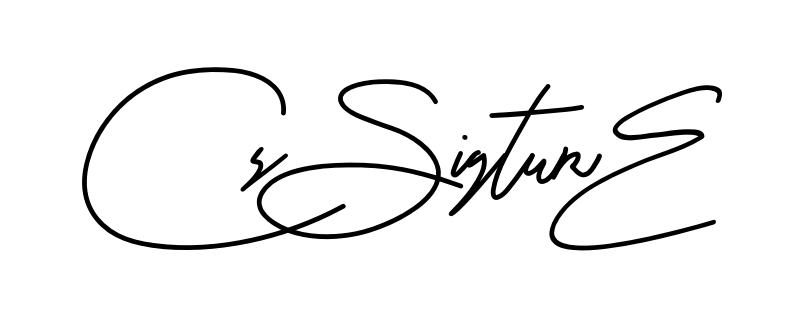 Cs Signature smooth handwritten signature style