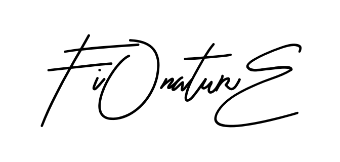 Fiona Signature smooth handwritten signature style
