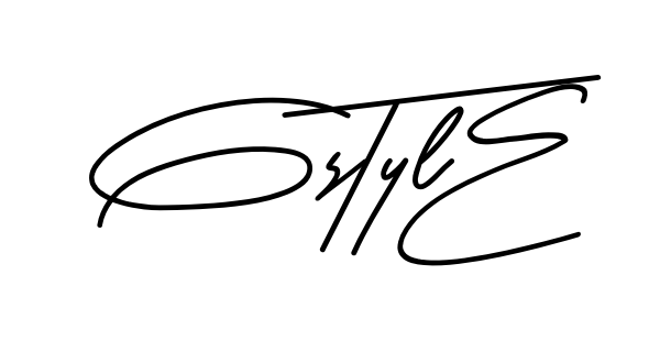 G Style smooth handwritten signature style