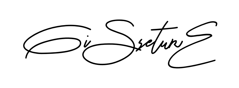 Gissel Signature smooth handwritten signature style
