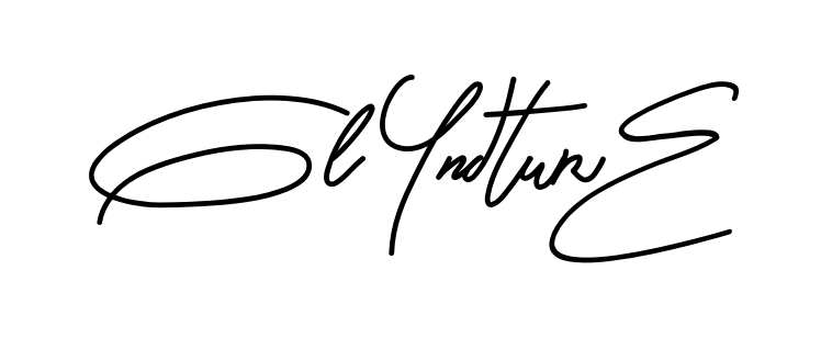 Glynda Signature smooth handwritten signature style