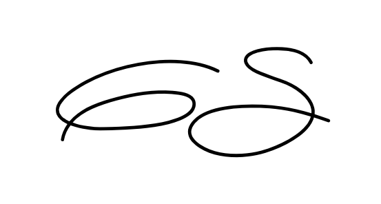 Gs smooth handwritten signature style