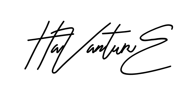 Havanna Signature smooth handwritten signature style