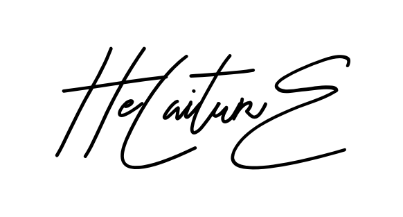 Helaine Signature smooth handwritten signature style