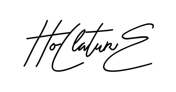 Hollace Signature smooth handwritten signature style
