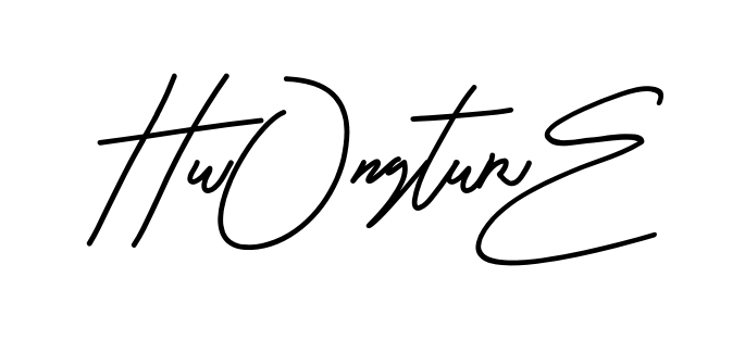 Huong Signature smooth handwritten signature style