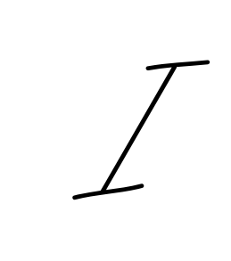 I smooth handwritten signature style