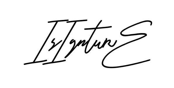 I Signature smooth handwritten signature style