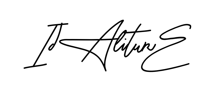Idaliz Signature smooth handwritten signature style