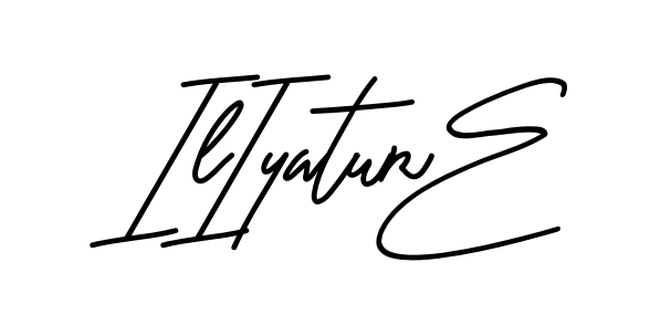 Iliyah Signature smooth handwritten signature style