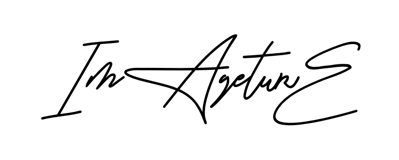 Imagene Signature smooth handwritten signature style