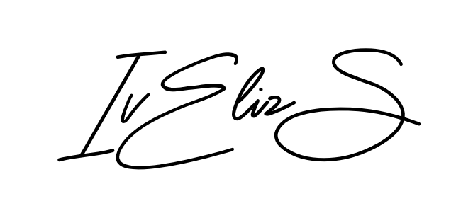 Iveliz S smooth handwritten signature style