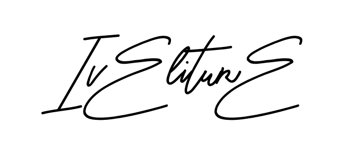 Iveliz Signature smooth handwritten signature style