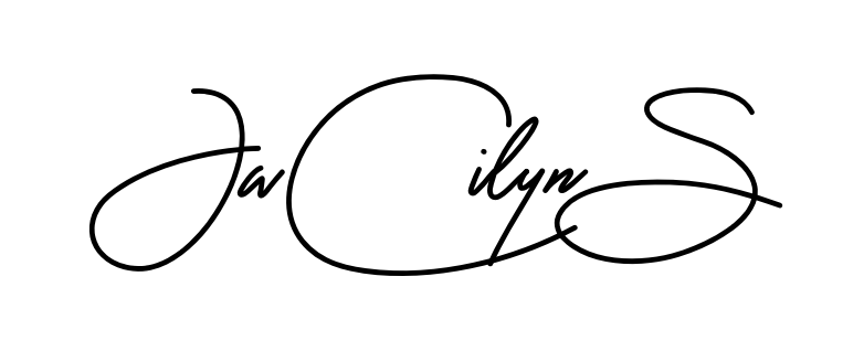 Jacilyn S smooth handwritten signature style