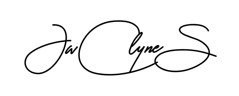 Jaclyne S smooth handwritten signature style