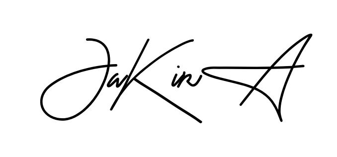 Jakira smooth handwritten signature style