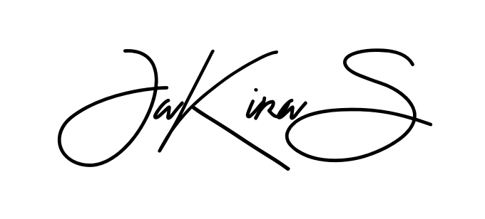 Jakira S smooth handwritten signature style