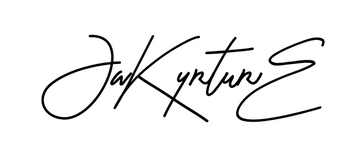Jakyrah Signature smooth handwritten signature style