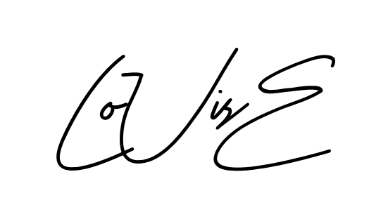 Louise smooth handwritten signature style