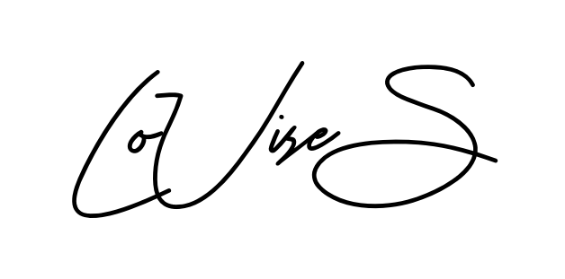 Louise S smooth handwritten signature style