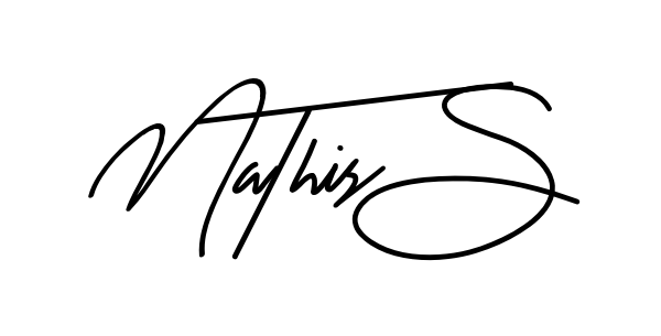 Mathis S smooth handwritten signature style