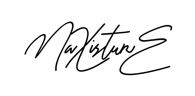 Maxi Signature smooth handwritten signature style