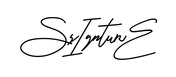 S Signature smooth handwritten signature style