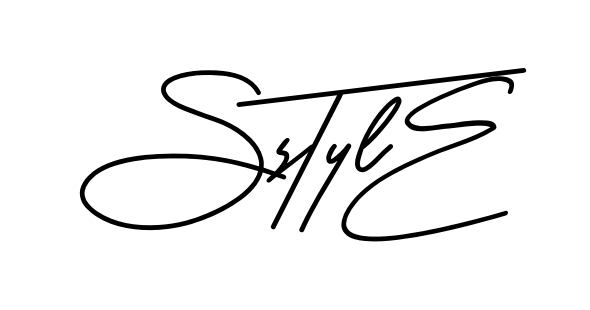 S Style smooth handwritten signature style