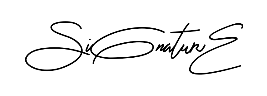 Signature Signature smooth handwritten signature style