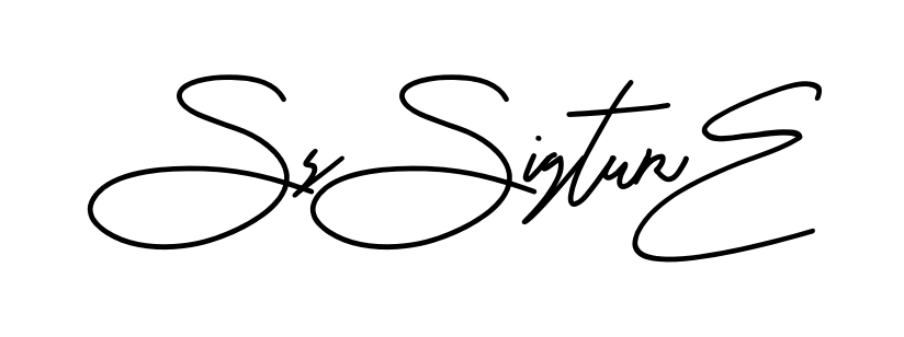 Ss Signature smooth handwritten signature style