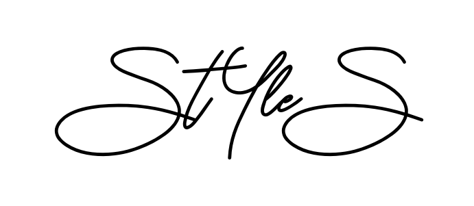 Style S smooth handwritten signature style