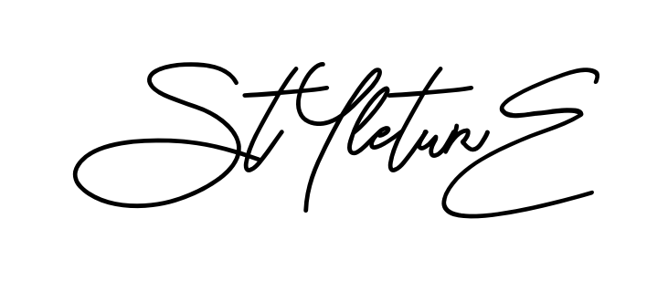 Style Signature smooth handwritten signature style