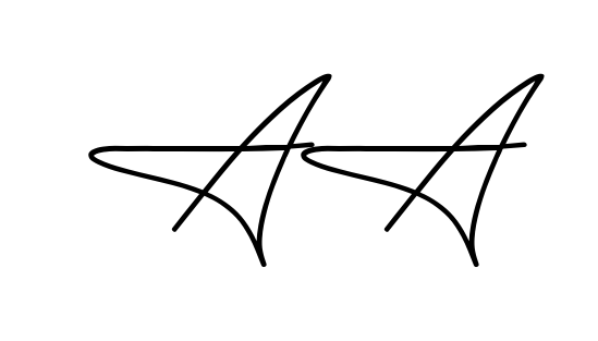 A A long name signature style