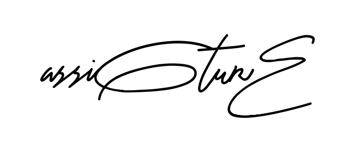 As Signature long name signature style