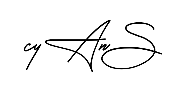 Cyan S long name signature style